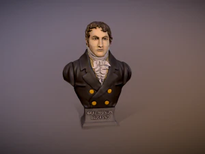 Jose Manuel Belgrano busto para impresion 3D 3D Print Model