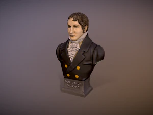 Jose Manuel Belgrano busto para impresion 3D 3D Print Model