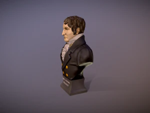 Jose Manuel Belgrano busto para impresion 3D 3D Print Model