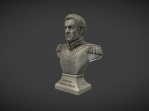 Almirante Guillermo Brown Busto 3D Print Model
