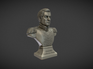 Almirante Guillermo Brown Busto 3D Print Model