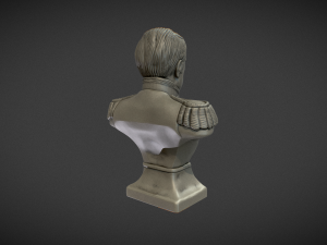 Almirante Guillermo Brown Busto 3D Print Model