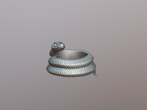 Snake pot or planter for 3d print 3D print model 3D प्रिंट मॉडल