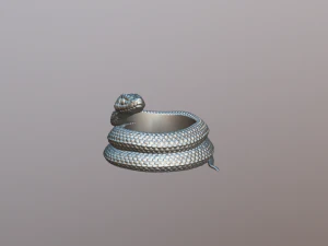 Snake pot or planter for 3d print 3D print model 3D Print Model