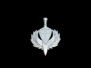 Sword of Saint Michael pendant model 3D Print Model