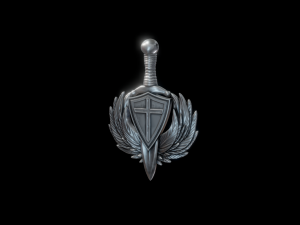 Sword of Saint Michael pendant model 3D Print Model