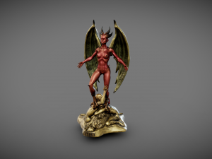 Lilith Goddess Statue Model do druku 3D