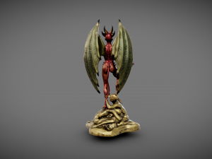 Lilith Goddess Statue Model do druku 3D