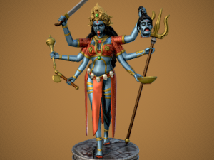 Kali Goddess for 3D print 3D प्रिंट मॉडल
