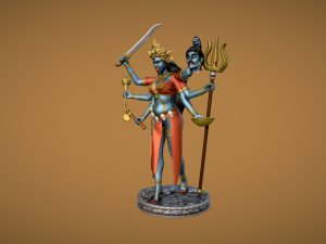 Kali Goddess for 3D print 3D प्रिंट मॉडल