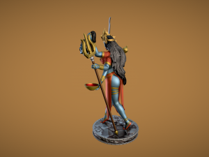 Kali Goddess for 3D print 3D प्रिंट मॉडल