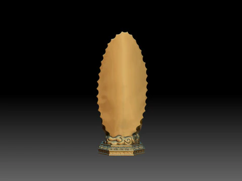 Our Lady of Guadalupe statue 3D Print Model