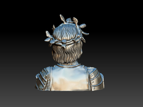 Joan of arc bust 3D print model 3D Print Model