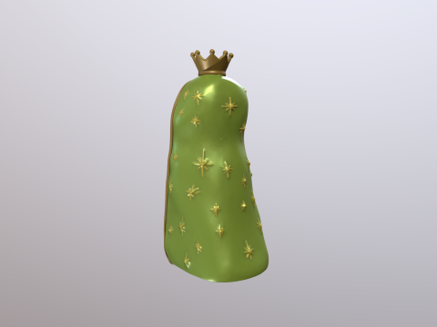 Virgen Porfis o Virgen Plis souvenir 3Dプリントモデル