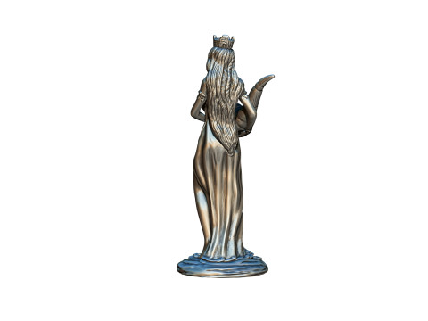 Statue Tyche Goddess Fortune Greek 3D Принт Модель