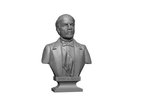Busto de Julio Argentino Roca Modelo de impresión 3D