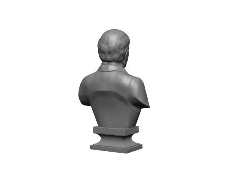 Busto de Julio Argentino Roca Modelo de impresión 3D
