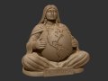 Pachamama totem statue 3D 프린트 모델