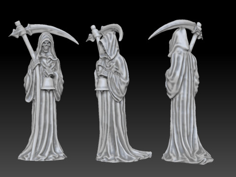 Estatua San La muerte 3D 打印模型