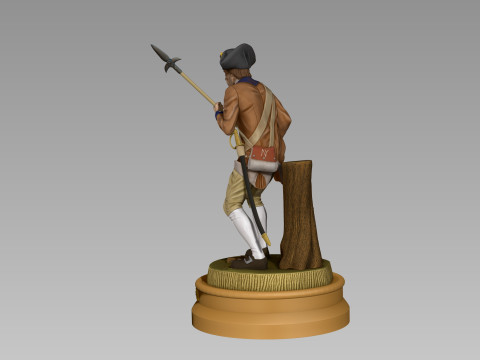 Soldiers of the Revolution Captain 3D 프린트 모델