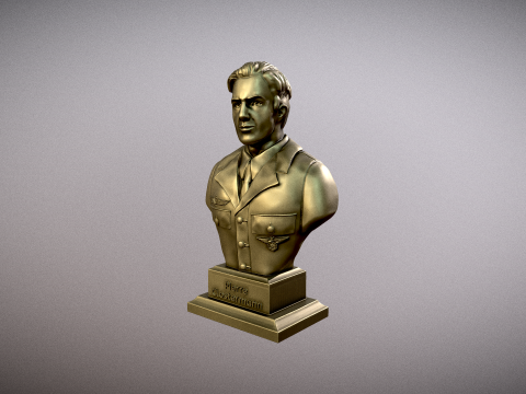 Bust of Pierre Clostermann Modelo de impresión 3D