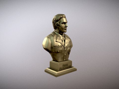 Bust of Pierre Clostermann Modelo de impresión 3D