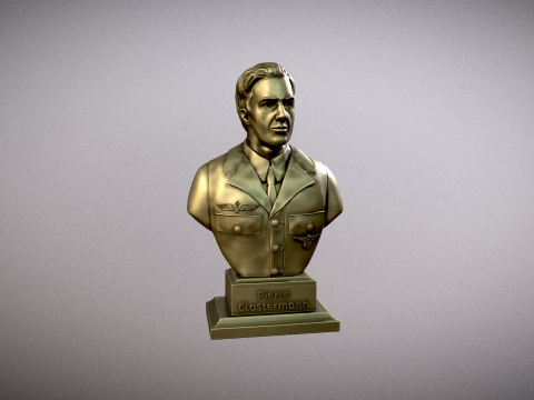 Bust of Pierre Clostermann Modelo de impresión 3D