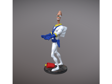 Earthworm Jim figurine Model do druku 3D