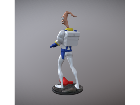 Earthworm Jim figurine Model do druku 3D