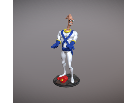 Earthworm Jim figurine Model do druku 3D
