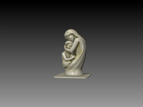 The Mother sculpture decorative gift 3D-Druckmodell