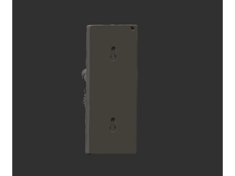 Wall-mounted climber sculpture 3Dプリントモデル