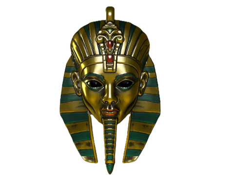 Egyptian Pharaoh pendant or earring 3D Принт Модель