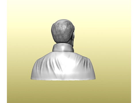 Bust of Saint Joseph Calasanz 3Dプリントモデル