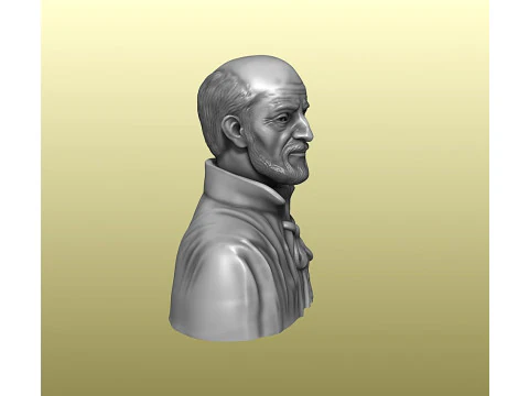 Bust of Saint Joseph Calasanz 3D Print Model