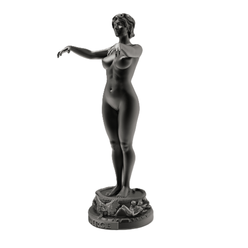 Statue of Circe version 2 3D 프린트 모델 .c4d .max .obj .3ds .fbx .stl .blend