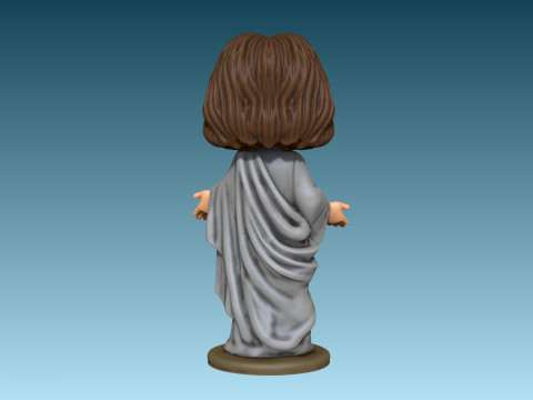 Mini figurine of Jesus Modelo de Impressão 3D