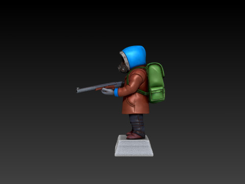 El Eternauta - Colectable Figure Model Cetak 3D