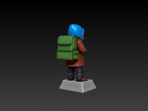 El Eternauta - Colectable Figure Model Cetak 3D