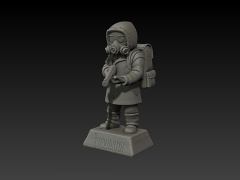 El Eternauta - Colectable Figure Model Cetak 3D