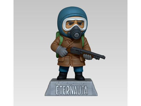 El Eternauta - KeyChain Figurine version 3D Принт Модель