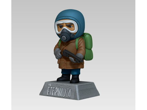 El Eternauta - KeyChain Figurine version 3D Принт Модель