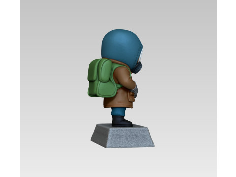 El Eternauta - KeyChain Figurine version 3D Принт Модель