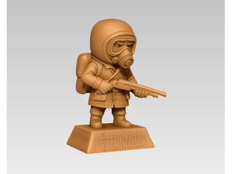 El Eternauta - KeyChain Figurine version 3D Принт Модель