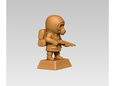El Eternauta - KeyChain Figurine version 3D Принт Модель