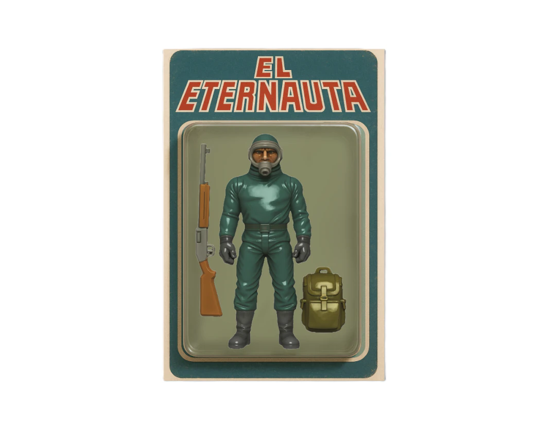 Colectable El Eternauta blster versin 3D Print Model .c4d .max .obj .3ds .fbx .stl .blend 