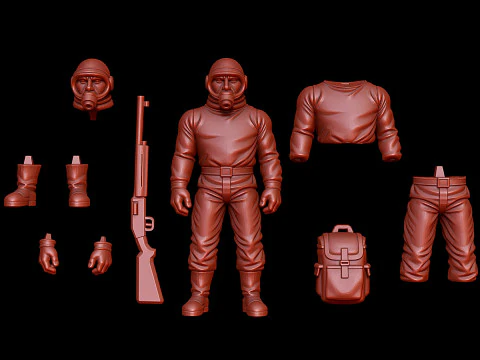 Colectable El Eternauta blster versin 3D Print Model