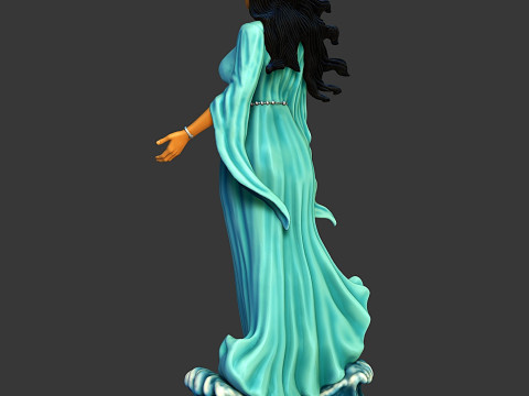 Yemanja yoruba goddess statue 3D Принт Модель