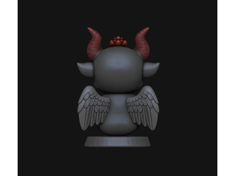 Chibi and cute Baphomet figurine 3D Print Model