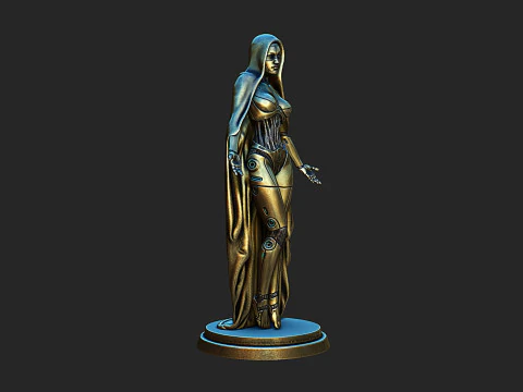 Android statue model MARIA 3D Print Model